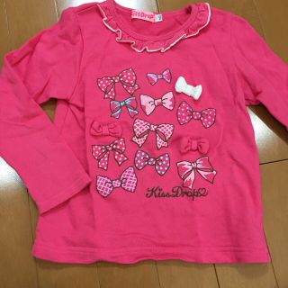 ベベ(BeBe)の110センチ☆キッスドロップ 薄手トレーナー(Tシャツ/カットソー)