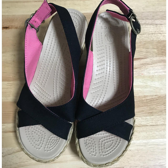 crocs - mamiko.kobori様専用 クロックス ウェッジサンダル の通販 by