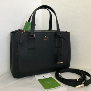 ケイトスペードニューヨーク(kate spade NEW YORK)の大値下げ、サフィアーノレザー お品あるお洒落 2way ショルダー A4通勤通学(ショルダーバッグ)