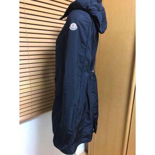 モンクレール(MONCLER)のモンクレール ARGELINE(ANTHEMIS) 1サイズ 超美品 ネイビー(ロングコート)