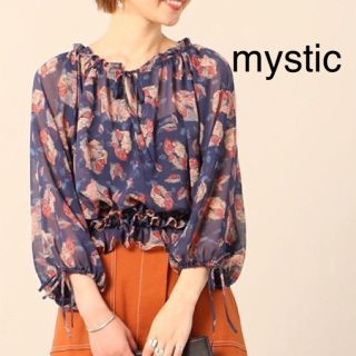 ミスティック(mystic)の新品❁﻿ミスティック シャーリングブラウス(シャツ/ブラウス(長袖/七分))