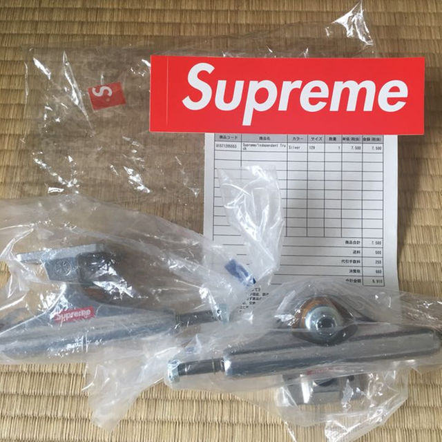 Supreme /independent Truck silver 129 楽器の楽器 その他(その他)の商品写真