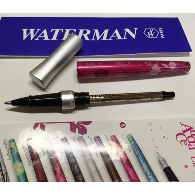 Waterman(ウォーターマン)のWATERMAN ボールペン オーダス Audace ピンクインパルス インテリア/住まい/日用品の文房具(ペン/マーカー)の商品写真