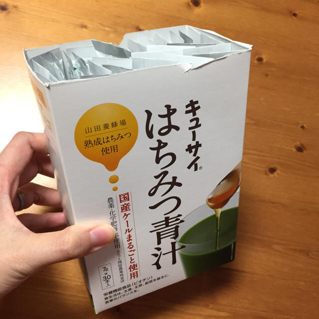 はちみつ青汁 1箱 食品/飲料/酒の健康食品(青汁/ケール加工食品)の商品写真