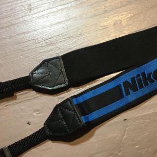 ニコン(Nikon)のニコン ストラップ 青 ブルー(その他)