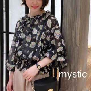 ミスティック(mystic)の新品❁﻿ミスティック シャーリングブラウス(シャツ/ブラウス(長袖/七分))