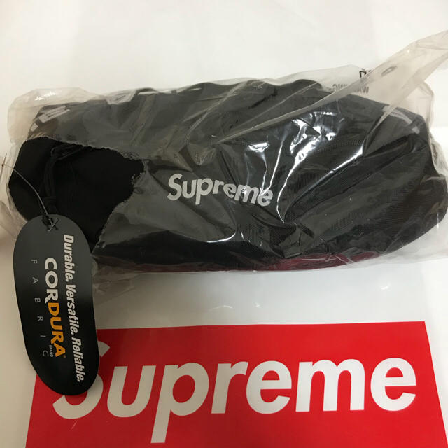 18ss Supreme Waist Bag Black