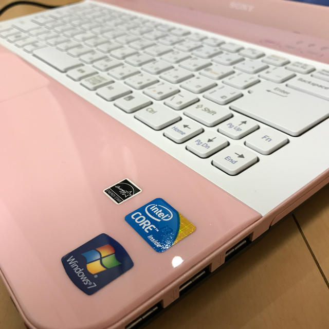 Vaio ピンク 可愛いノートパソコンの通販 By 凛 ラクマ