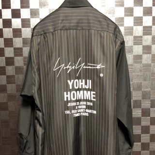 yohji yamamoto スタッフシャツ コート 18ss ヨウジヤマモト
