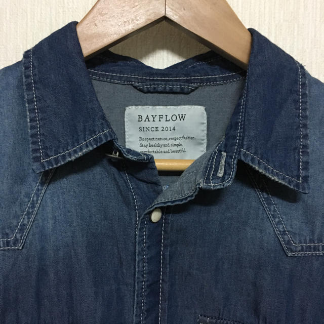 BAYFLOW(ベイフロー)のBAYFLOW ネイティブ デニムシャツ ベイフロー ナバホ  メンズのトップス(シャツ)の商品写真