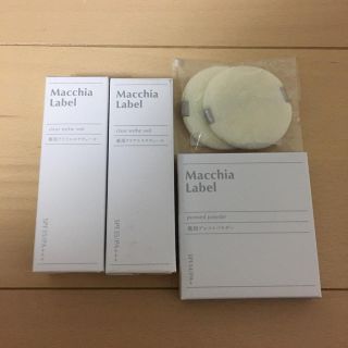 マキアレイベル(Macchia Label)のマキアレイベル ファンデーション、プレストパウダーセット(ファンデーション)