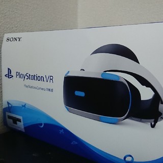 プレイステーションヴィーアール(PlayStation VR)のＰＳＶＲ新型 カメラ同梱版『美品』(家庭用ゲーム機本体)