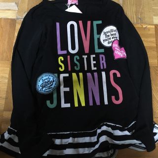 ジェニー(Genny)のJenni 長袖プリントTee 140センチ(Tシャツ/カットソー)