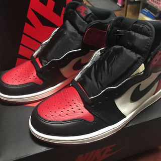 ナイキ(NIKE)のair jordan1(スニーカー)