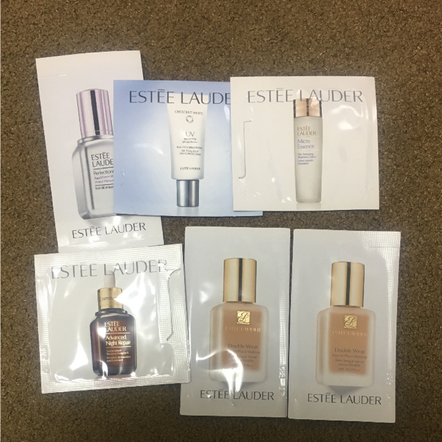 Estee Lauder(エスティローダー)のESTEE LAUDERの試供品セット(6つ) コスメ/美容のキット/セット(サンプル/トライアルキット)の商品写真