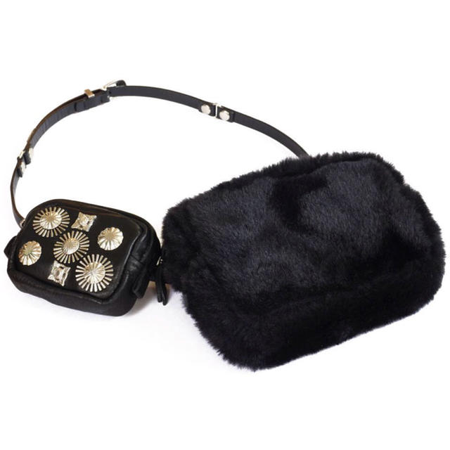 TOGA PULLA Fur Bag Belt