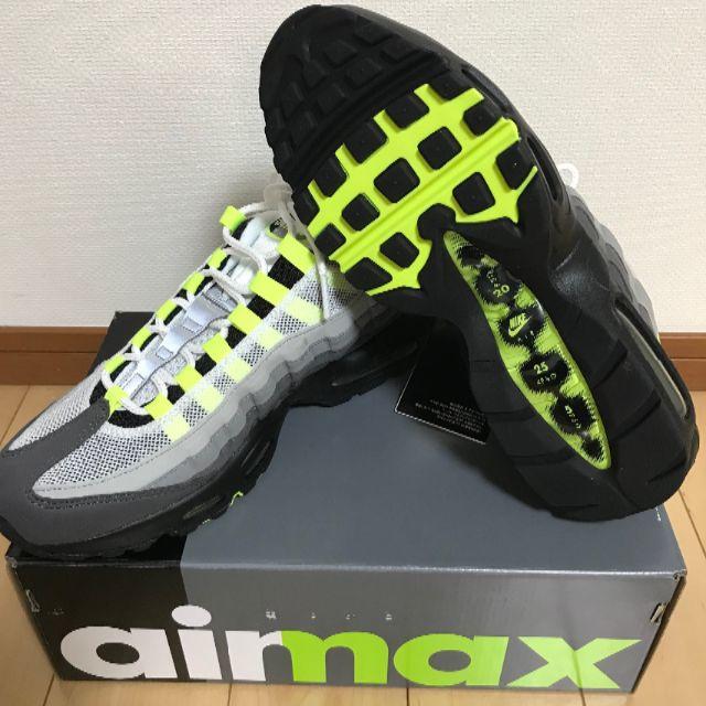 NIKE(ナイキ)の国内正規品 26.5cm NIKE AIR MAX 95 OG VOLT メンズの靴/シューズ(スニーカー)の商品写真