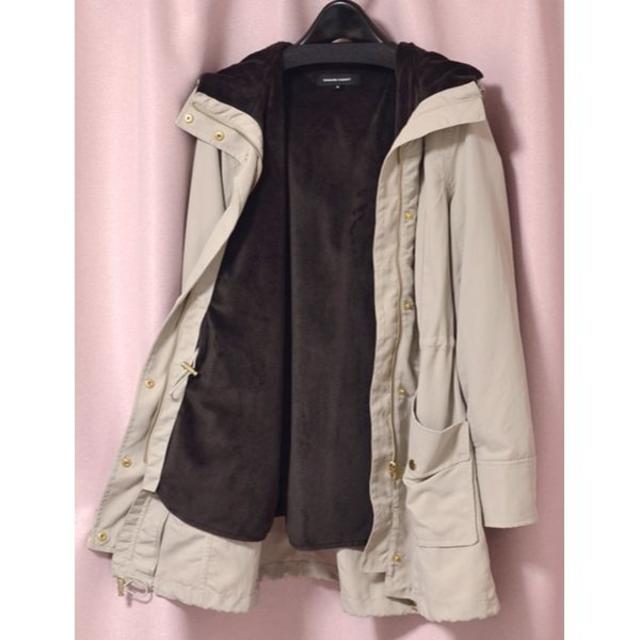INED｜《大きいサイズ》ショートモッズコート | Rakuten Fashion