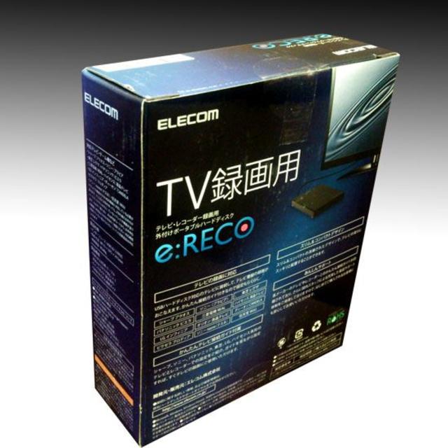 ELECOM(エレコム)の★メーカーアウトレット 送料込★エレコム HDD 500GB TV録画用 スマホ/家電/カメラのテレビ/映像機器(その他)の商品写真