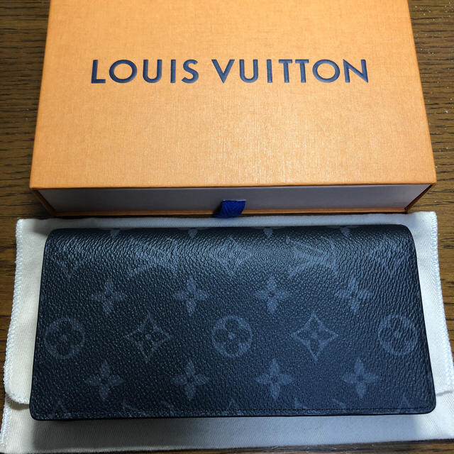 ルイヴィトン ポルトフォイユ ブラザ 長財布 - 長財布
