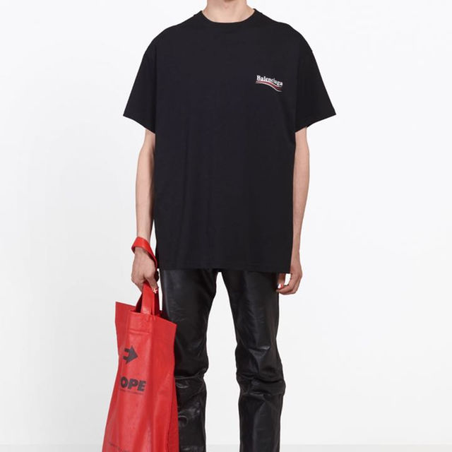 Balenciaga(バレンシアガ)のBALENCIAGA ロゴ Tシャツ XL メンズのトップス(その他)の商品写真