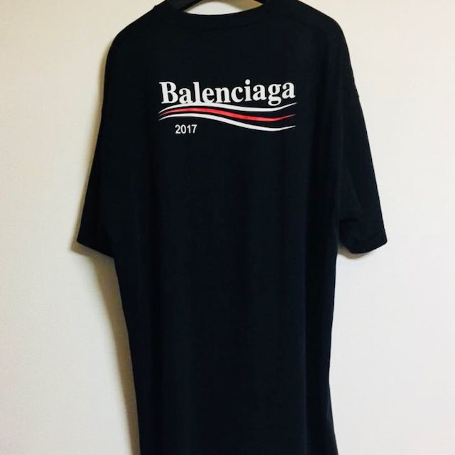 Balenciaga(バレンシアガ)のBALENCIAGA ロゴ Tシャツ XL メンズのトップス(その他)の商品写真