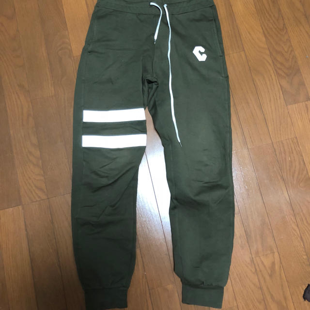 CRONOS クロノス スウェット パンツ カーキ Lの通販 by てられな's