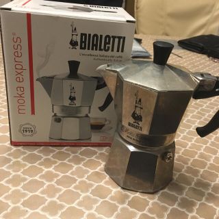 キーコーヒー(KEY COFFEE)のBIALETTI モカエキスプレス 3カップ(エスプレッソマシン)