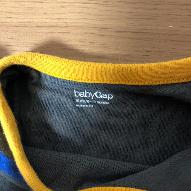 babyGAP(ベビーギャップ)のbaby Gap 長袖Tシャツ サイズ70 キッズ/ベビー/マタニティのベビー服(~85cm)(Ｔシャツ)の商品写真