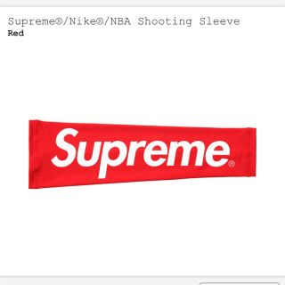 シュプリーム(Supreme)の【supreme】NIKE NBA Shooting Sleeve サポーター(バスケットボール)