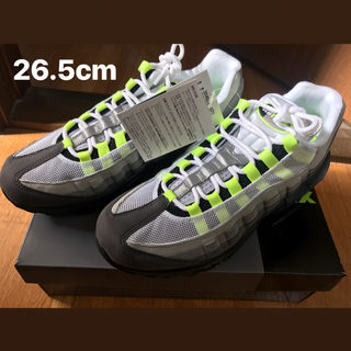 ナイキ(NIKE)の26.5cm NIKE AIRMAX95 イエローグラデ(スニーカー)