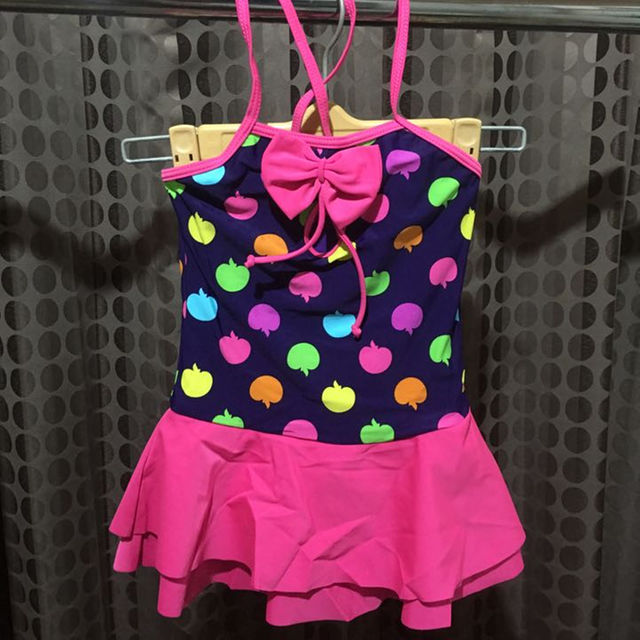 ウィニー様専用☆子供用水着★ワンピース キッズ/ベビー/マタニティのキッズ服女の子用(90cm~)(その他)の商品写真