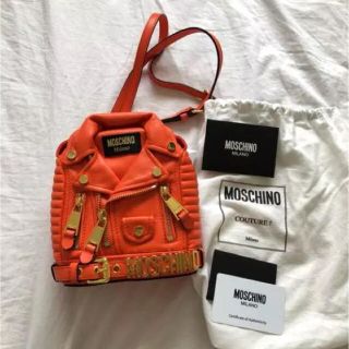 モスキーノ(MOSCHINO)の定価25万‼️モスキーノ ライダースバッグ(リュック/バックパック)