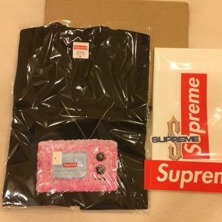 シュプリーム(Supreme)の supreme TV  t    ブラック  M(Tシャツ/カットソー(半袖/袖なし))