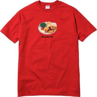 シュプリーム(Supreme)のSupreme Chicken Dinner Tee 赤Ｓ(Tシャツ/カットソー(半袖/袖なし))