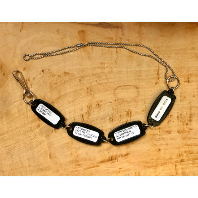 非売品 YohjiYamamoto ヨウジヤマモト ネックレス チェーン 美品 非売品 YohjiYamamoto ヨウジヤマモト ネックレス チェーン 美品