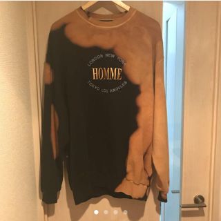 バレンシアガ(Balenciaga)のbalenciaga  ブリーチ スウェット 正規品(スウェット)