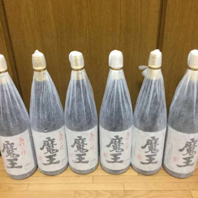 正規品直輸入】 値下げしました送料込み 魔王1800ml6本セット 焼酎 ...