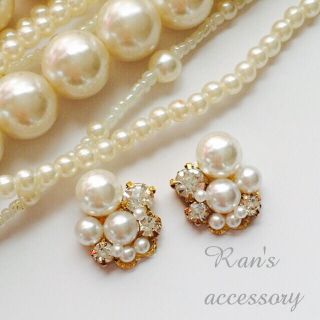 51定番ビジューピアス/イヤリング(ピアス)