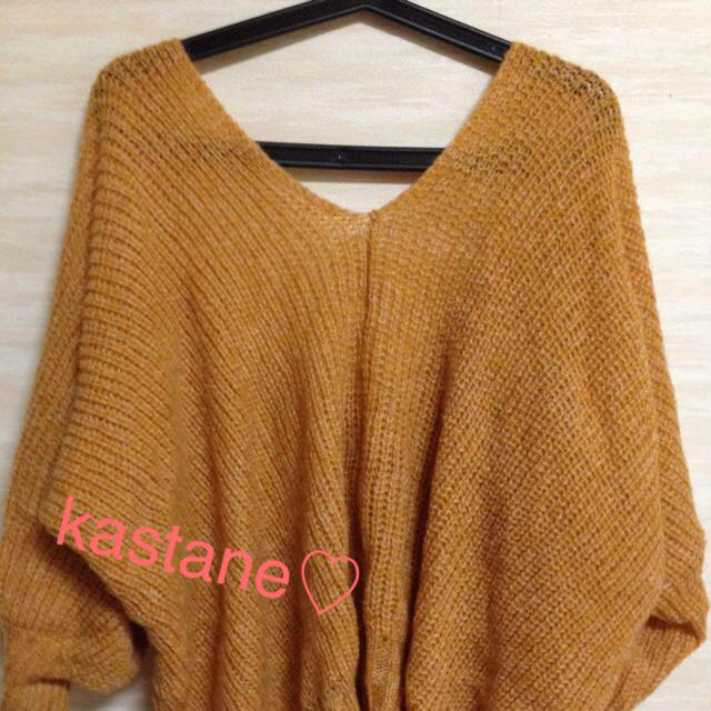 Kastane(カスタネ)のkastane*バッグリボンニット レディースのトップス(ニット/セーター)の商品写真