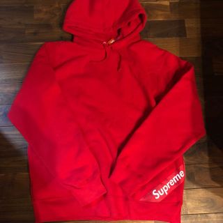 シュプリーム(Supreme)のSUPREME  シュプリーム Corner Label Hooded パーカー(パーカー)