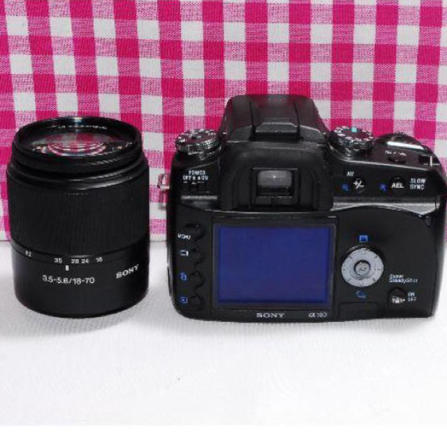 SONY レンズキット⭐安心保証⭐付属品多数⭐の通販 by Luffy56 Camera Shop|ソニーならラクマ - ❤たくさん思い出を作ろう❤ソニー α100 大得価得価