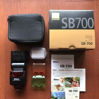 ニコン(Nikon)のNikon SB-700 使用回数少 美品(ストロボ/照明)