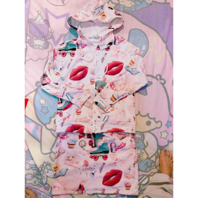 MILKスージーズルームdress ピンク