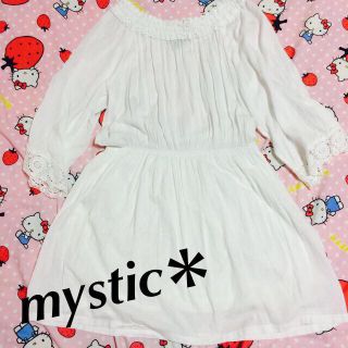 ミスティック(mystic)のmystic  ワンピース(ひざ丈ワンピース)