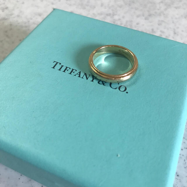 Tiffany & Co.(ティファニー)の今月いっぱい値下げします ティファニー ミルグレイン レディースのアクセサリー(リング(指輪))の商品写真
