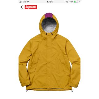 シュプリーム(Supreme)の2018ss supreme taped seam jacket (ナイロンジャケット)