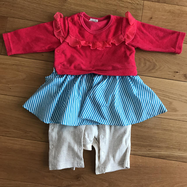 kid’s zoo(キッズズー)のkid’s zoo ロンパース 70 キッズ/ベビー/マタニティのベビー服(~85cm)(ロンパース)の商品写真