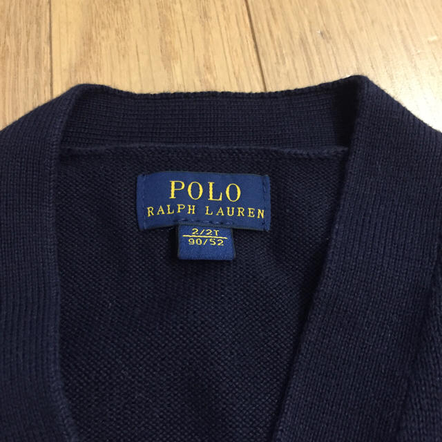 POLO RALPH LAUREN(ポロラルフローレン)の90 ラルフローレン カーディガン キッズ/ベビー/マタニティのキッズ服男の子用(90cm~)(カーディガン)の商品写真