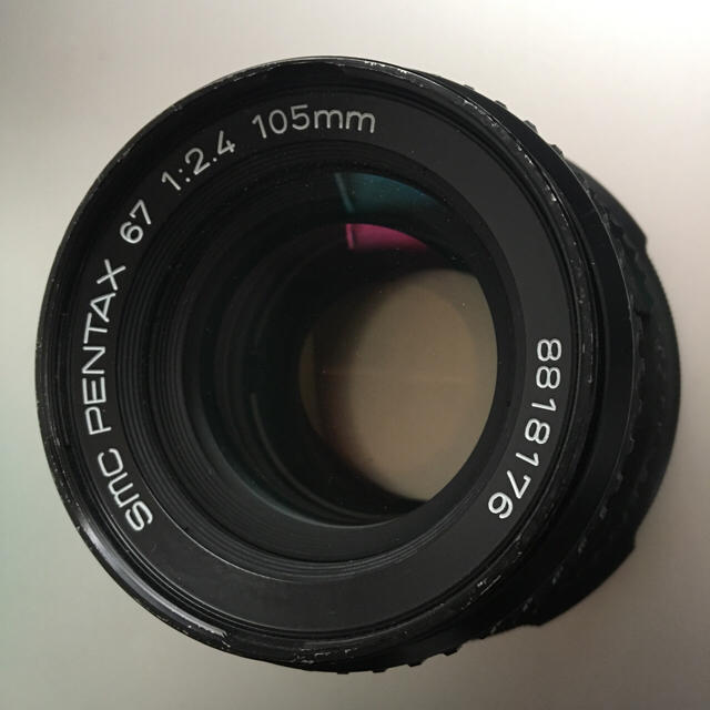 smc pentax 67 105mm 2.4 レンズ - 1